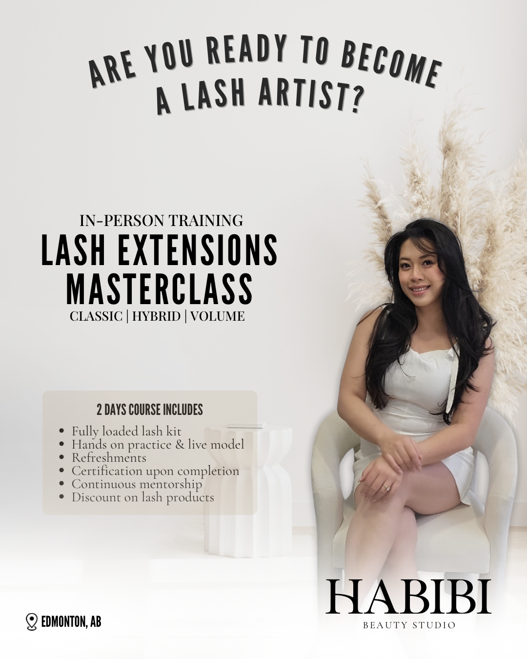 Lash Extensions Masterclass (In-Person)